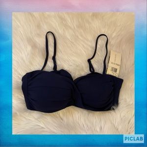 Profile by Gottex Tutti Frutti Twist Front Bandeau Bikini Top - NWT - Size 12